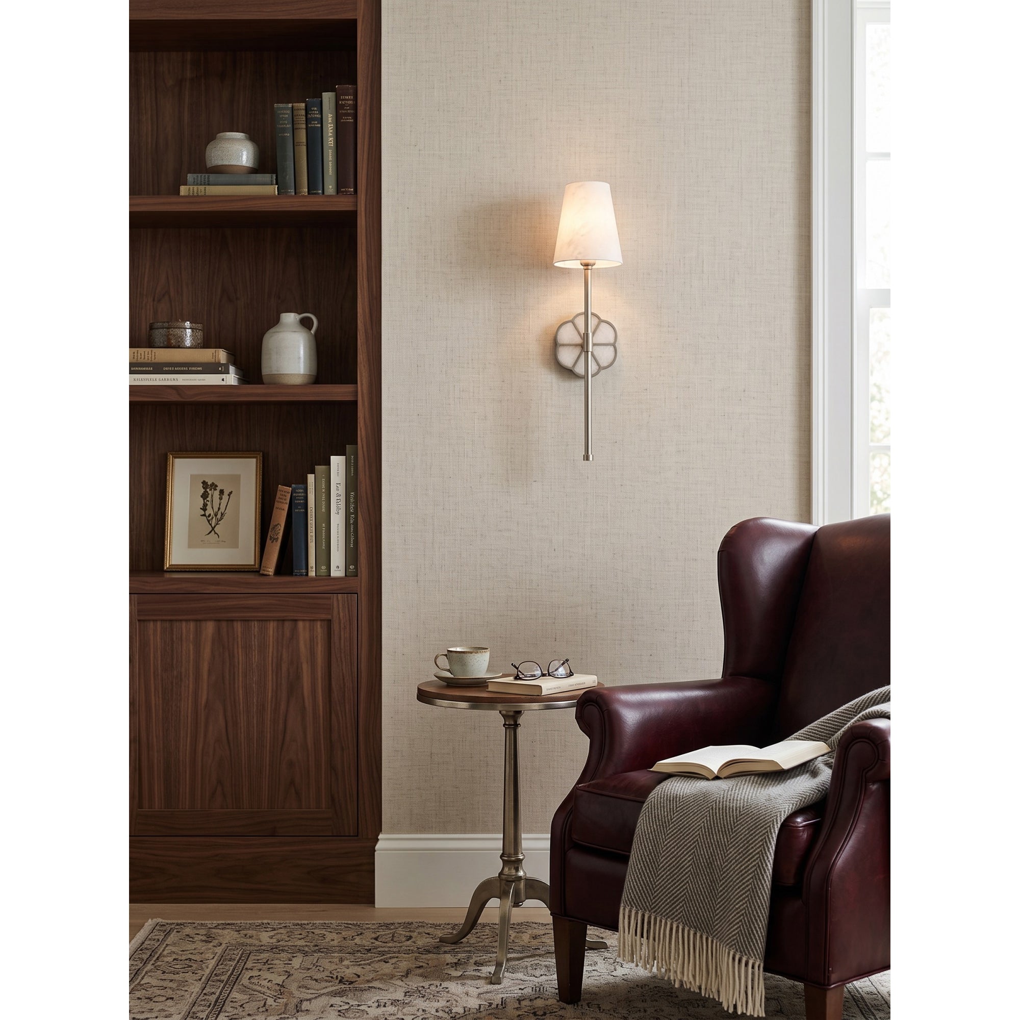 Ramona Alabaster Wall Sconce
