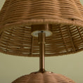 Load image into Gallery viewer, Rattan Ball Table Lamp
