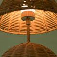 Load image into Gallery viewer, Rattan Ball Table Lamp
