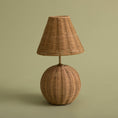 Load image into Gallery viewer, Rattan Ball Table Lamp
