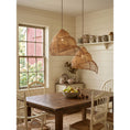 Load image into Gallery viewer, Rattan Spiral Shell Pendant Lamp
