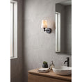 Load image into Gallery viewer, Rhodes Alabaster Short Wall Sconce
