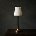 Load image into Gallery viewer, Rhodes Alabaster Table Lamp

