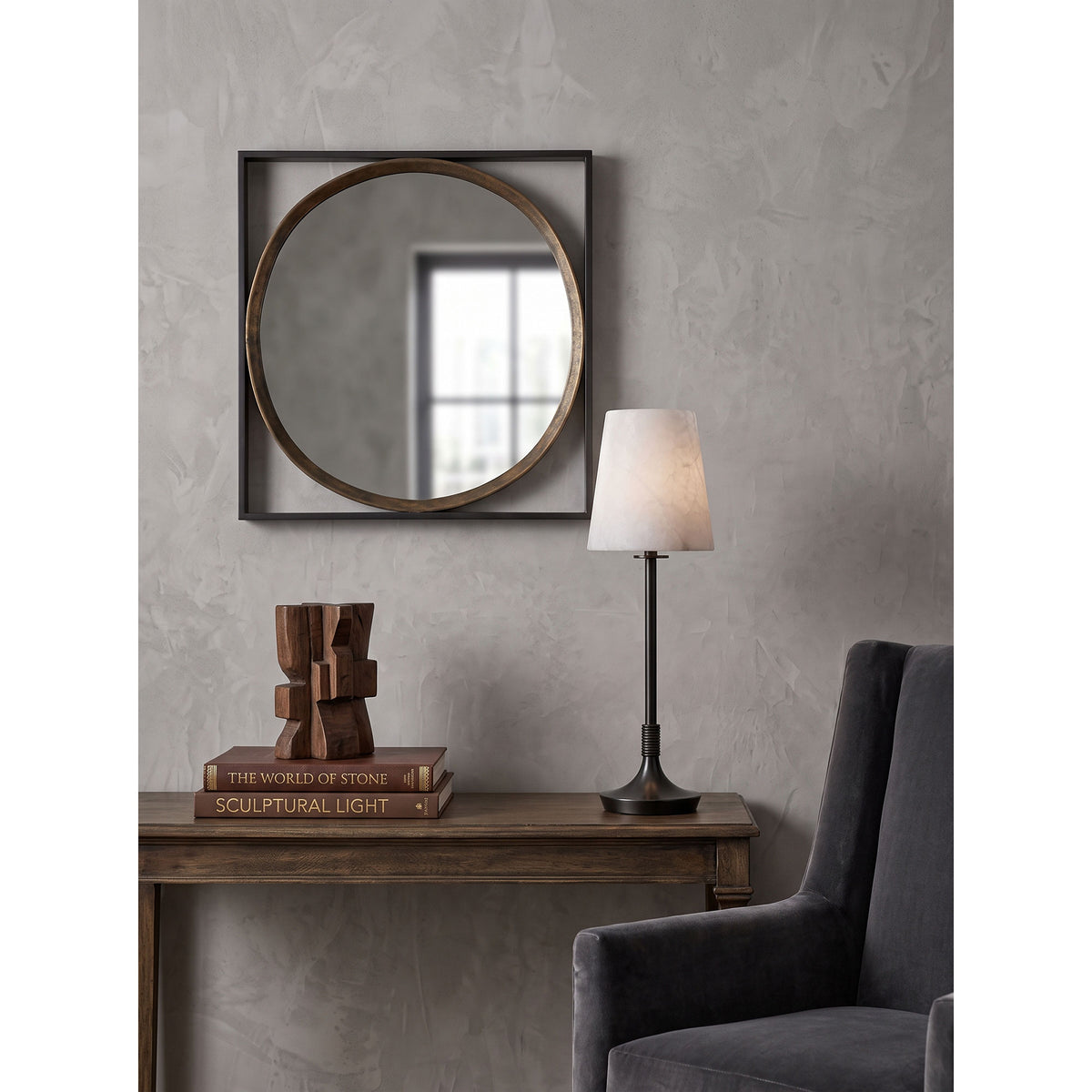Rhodes Alabaster Table Lamp