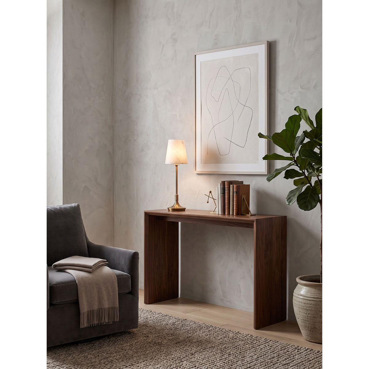 Rhodes Alabaster Table Lamp