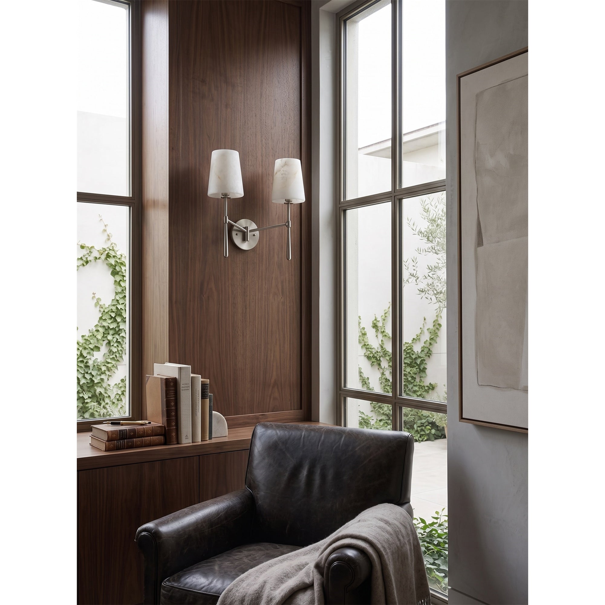 Rhodes Alabaster Wall Sconce