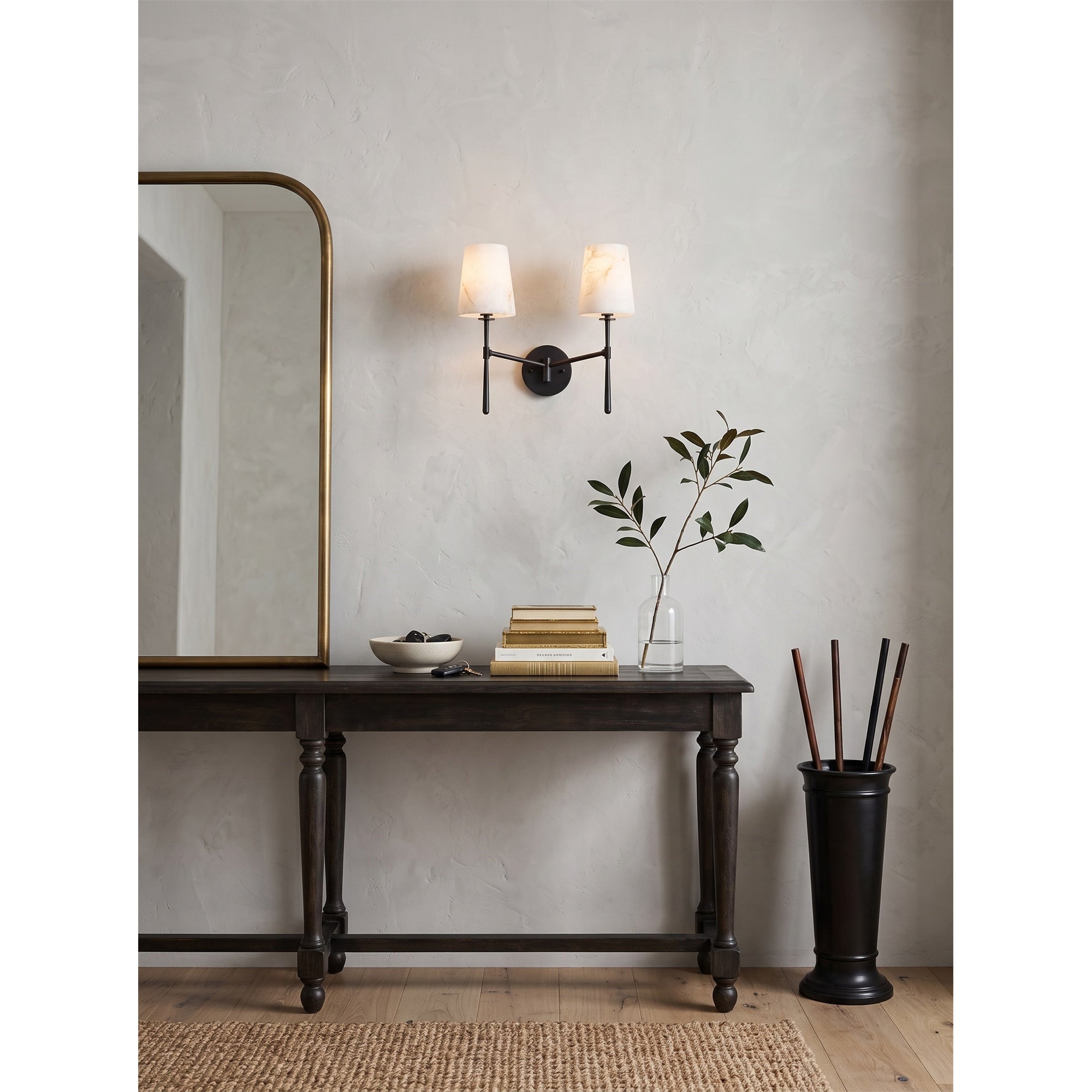 Rhodes Alabaster Wall Sconce
