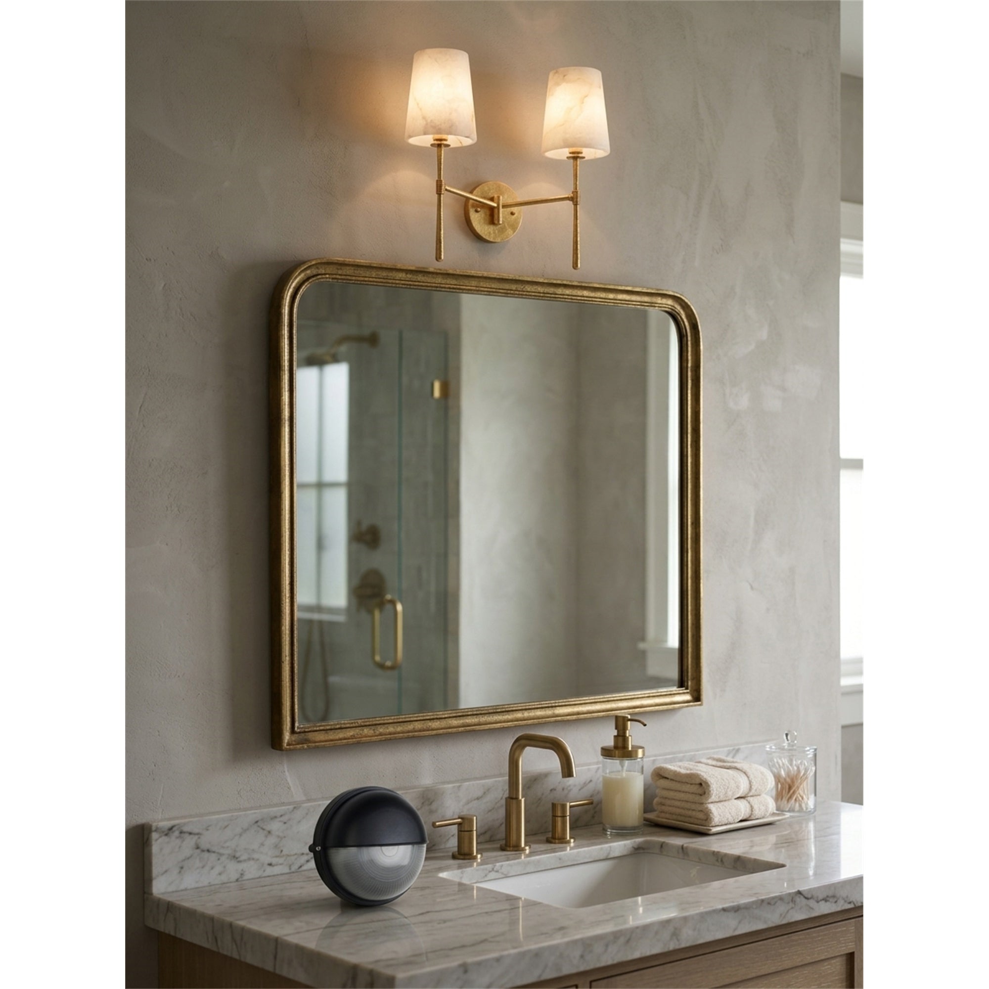 Rhodes Alabaster Wall Sconce