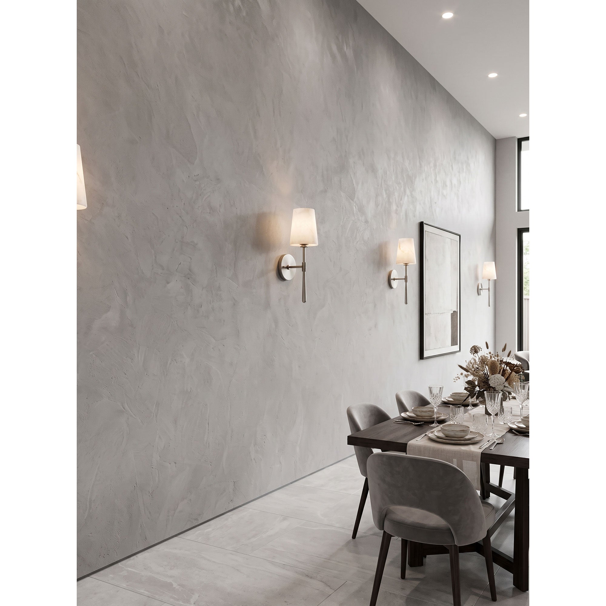 Rhodes Alabaster Wall Sconce