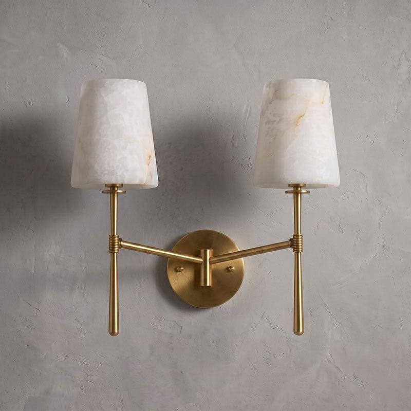Rhodes Alabaster Wall Sconce