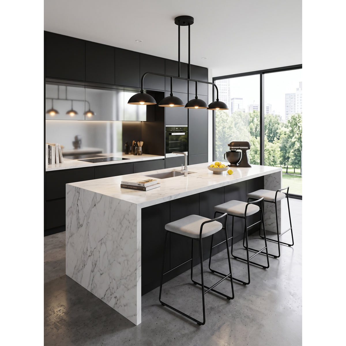 Ripple Linear Pendant Lamp – detail 9