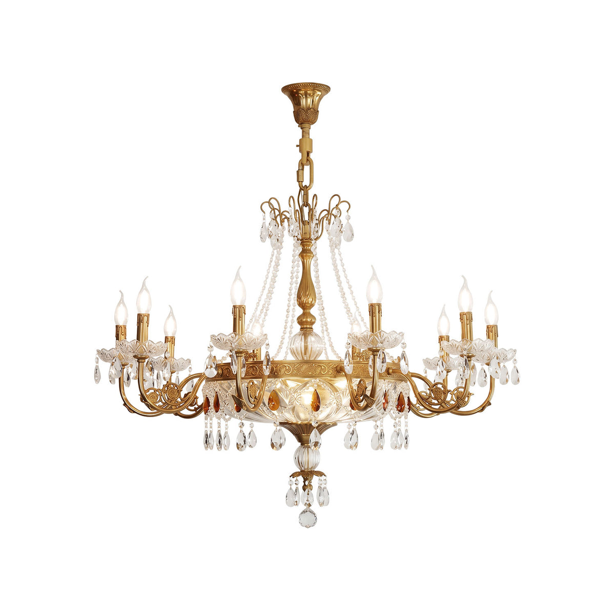 Rochester Crystal Bowl Chandelier