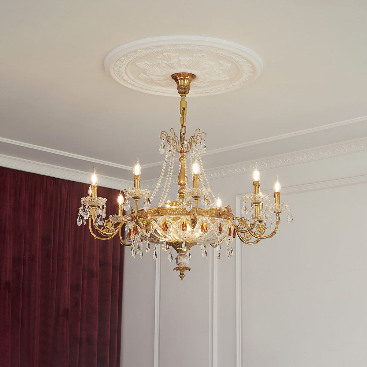 Rochester Crystal Bowl Chandelier