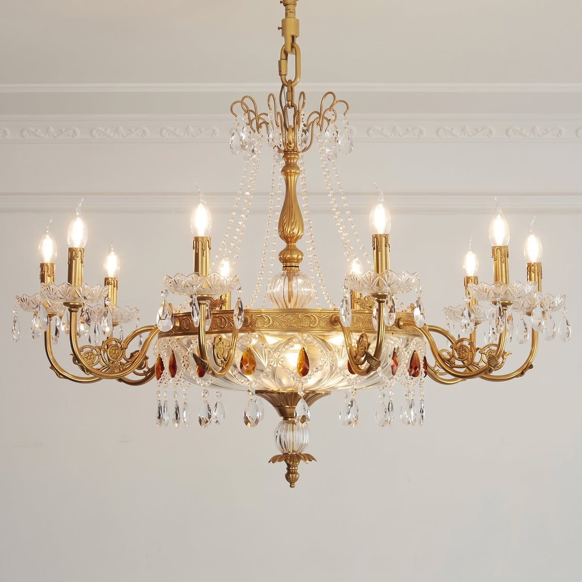 Rochester Crystal Bowl Chandelier