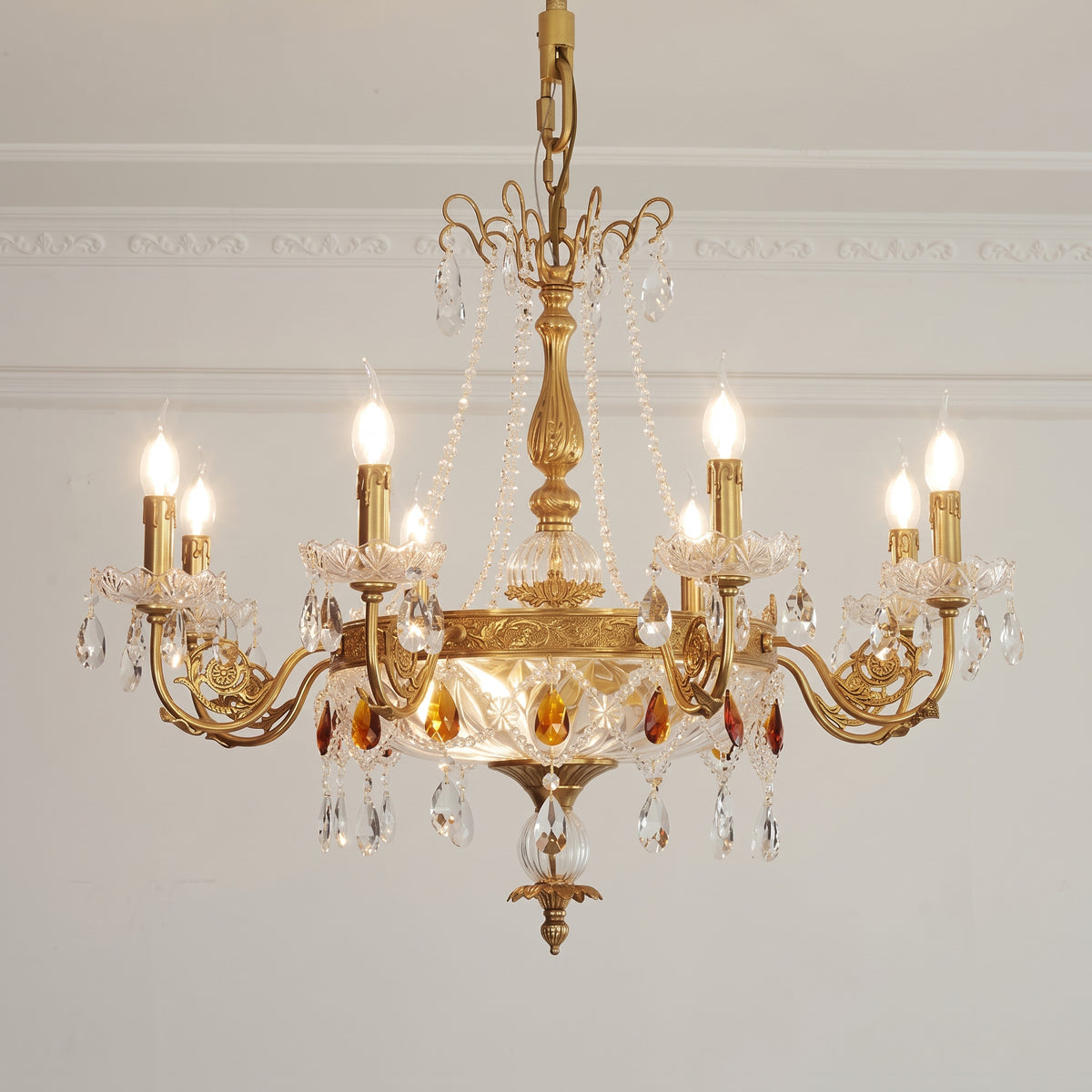 Rochester Crystal Bowl Chandelier