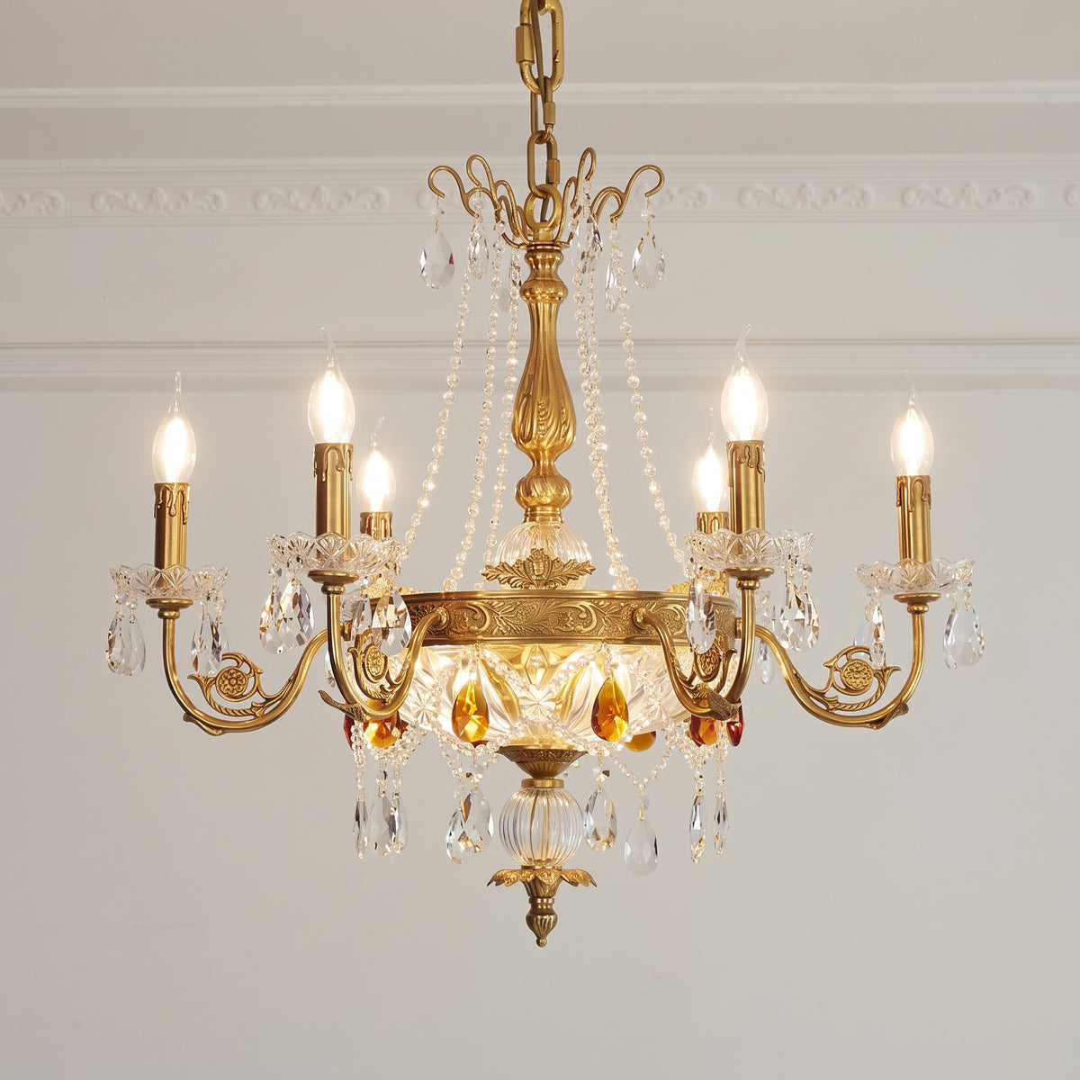 Rochester Crystal Bowl Chandelier