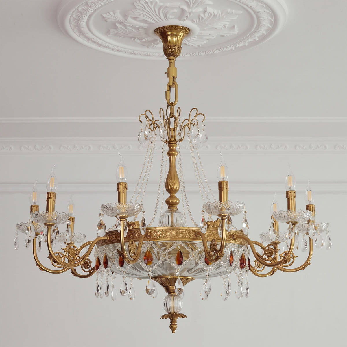 Rochester Crystal Bowl Chandelier