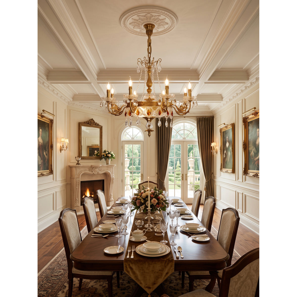 Rochester Crystal Bowl Chandelier