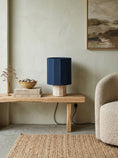 Load image into Gallery viewer, Roma Dodecagon Travertine Table Lamp
