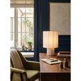 Load image into Gallery viewer, Roma Dodecagon Travertine Table Lamp
