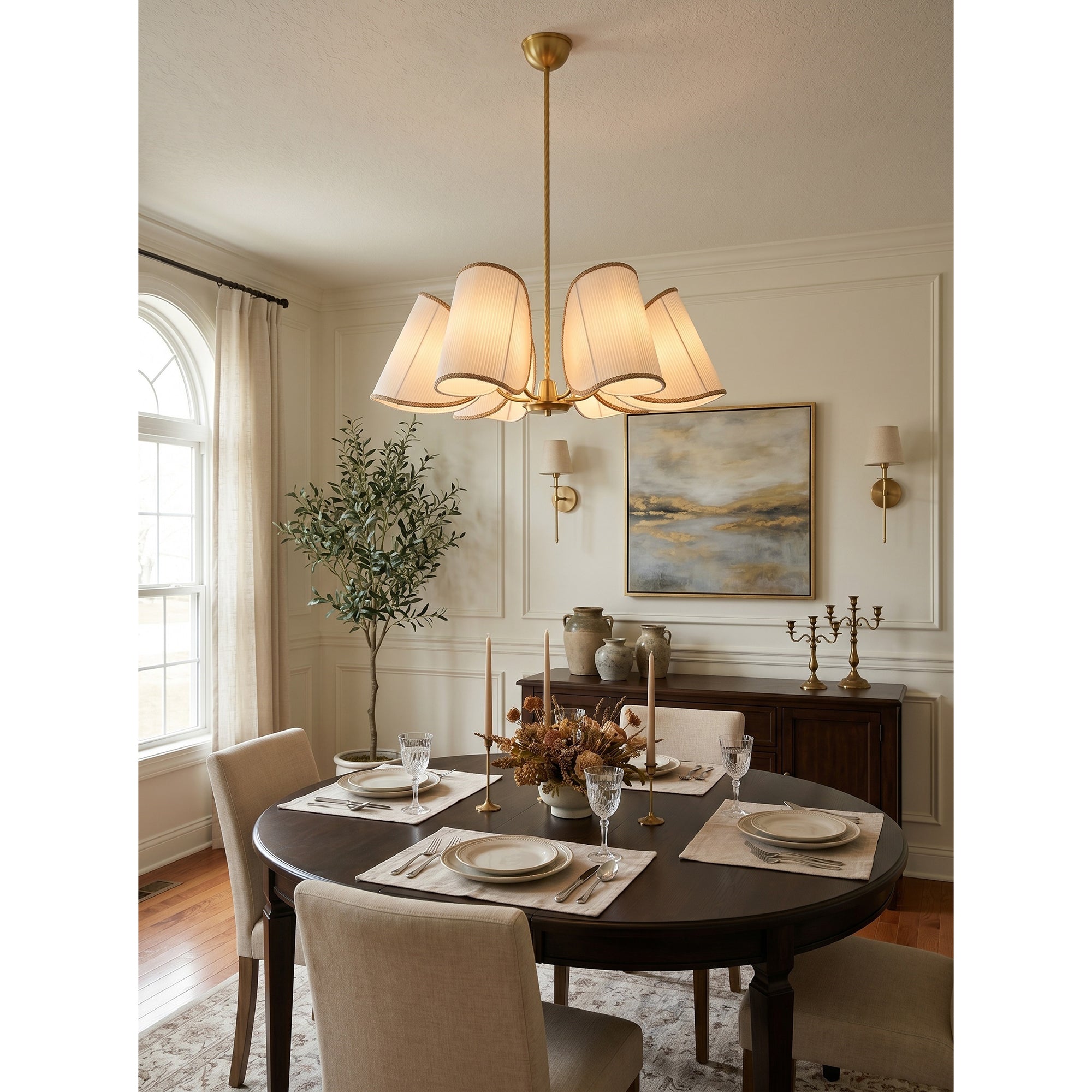 Rory Fabric Chandelier