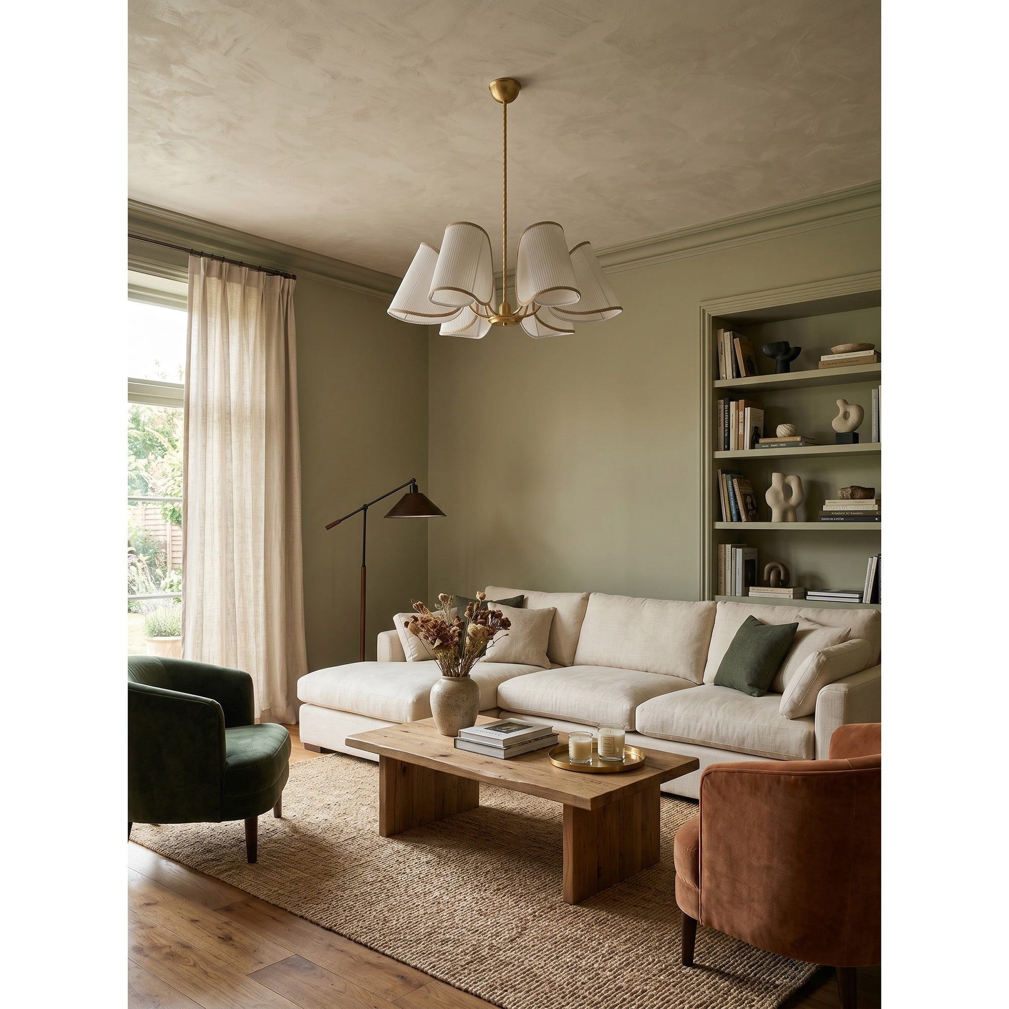 Rory Fabric Chandelier