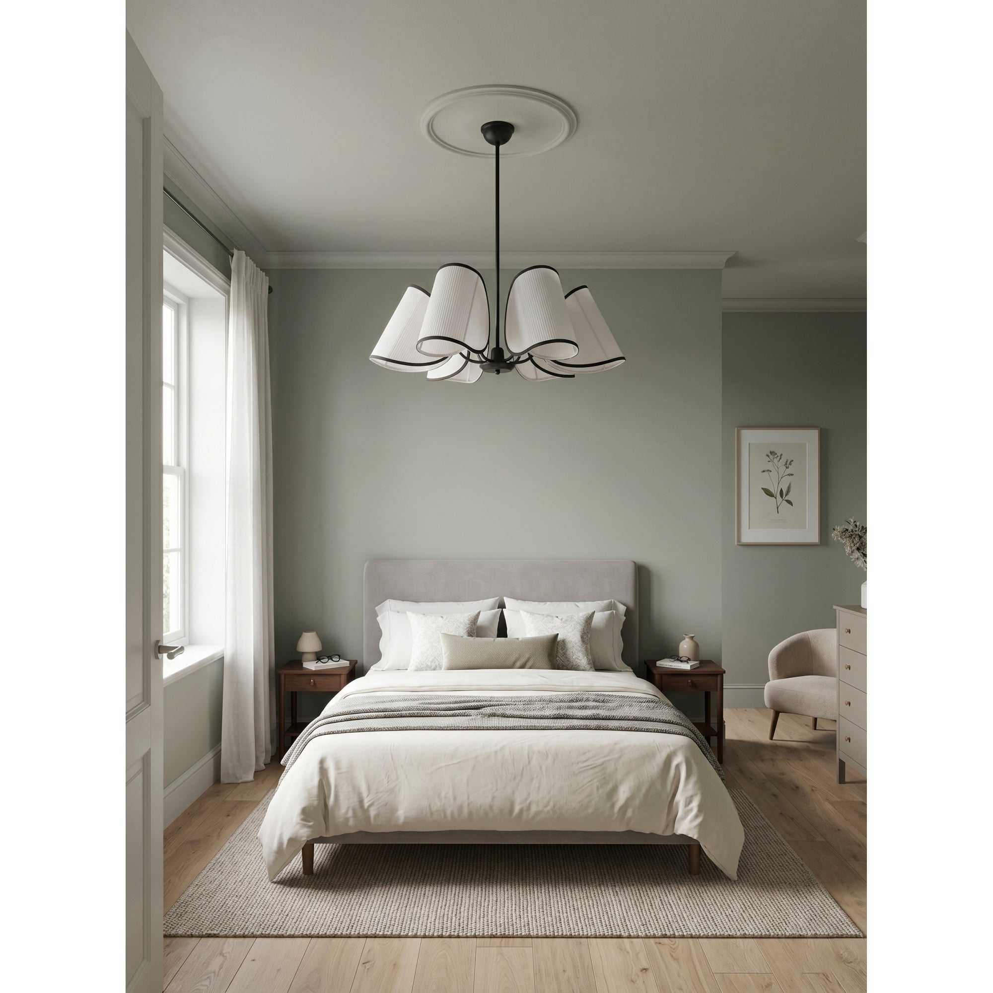 Rory Fabric Chandelier