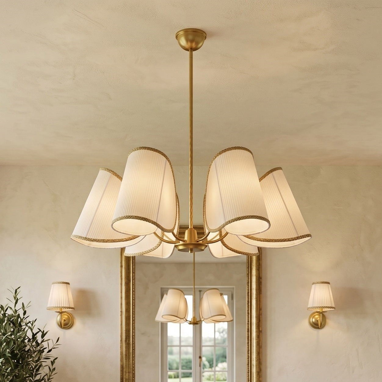 Rory Fabric Chandelier