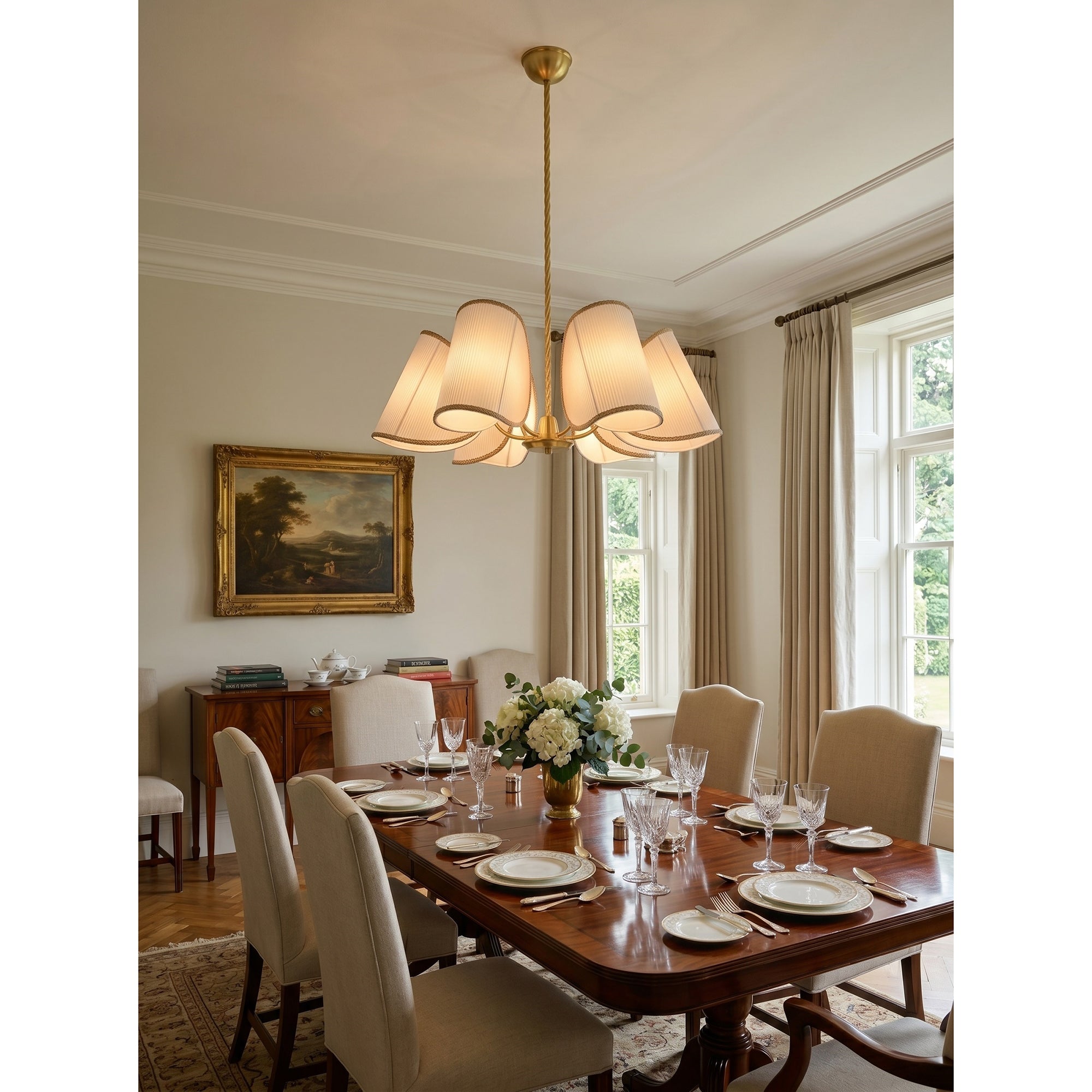Rory Fabric Chandelier