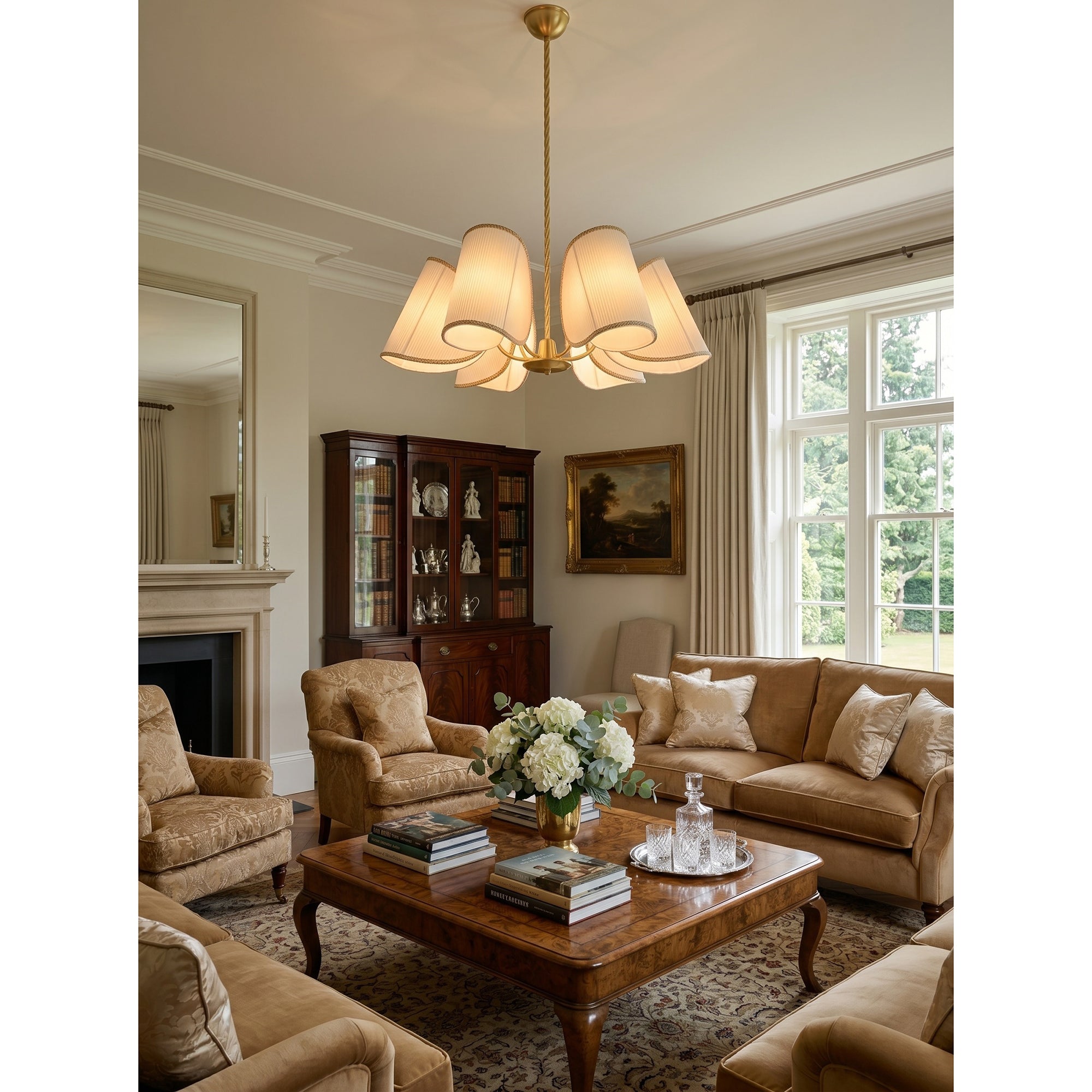 Rory Fabric Chandelier