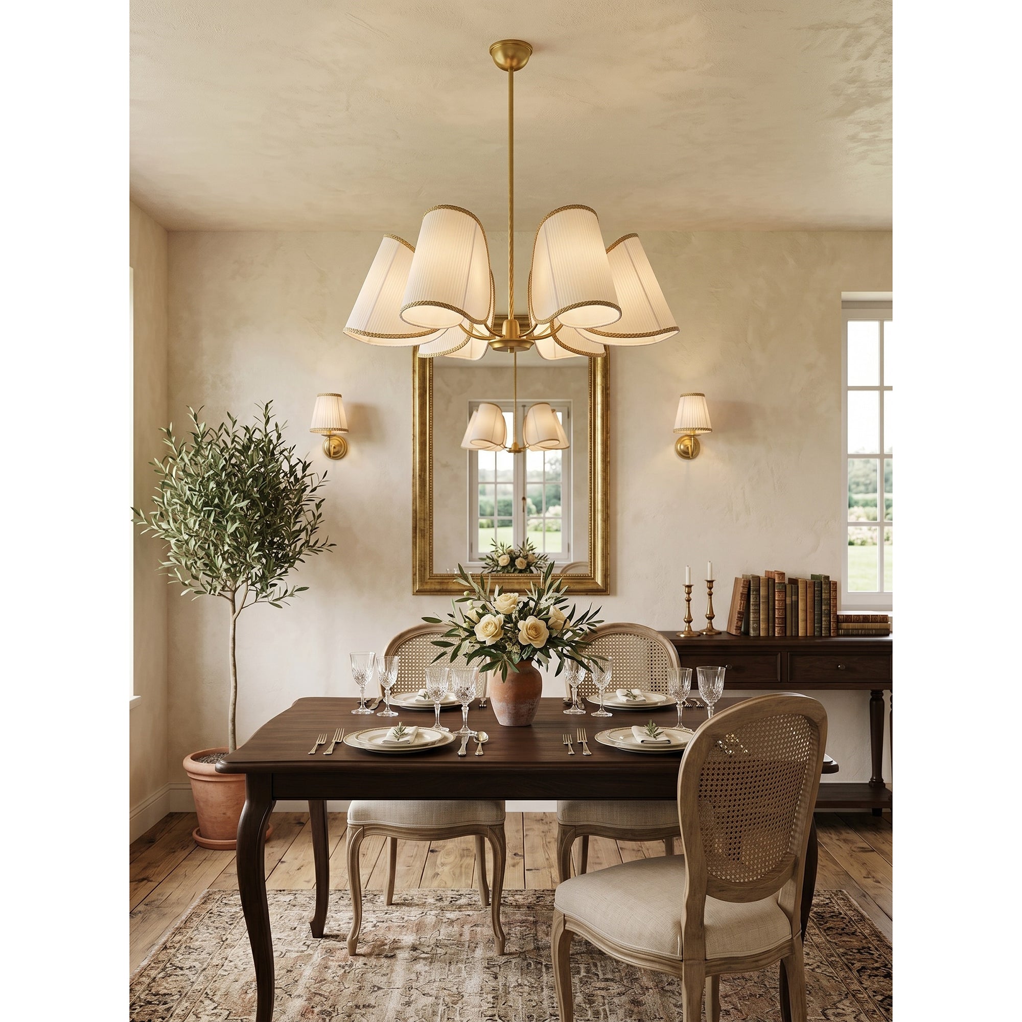 Rory Fabric Chandelier