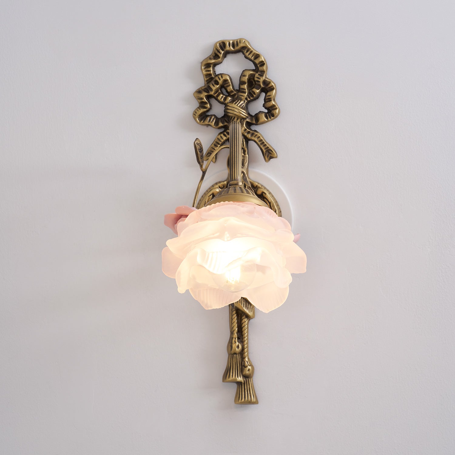 Rosalie Floral Wall Lamp
