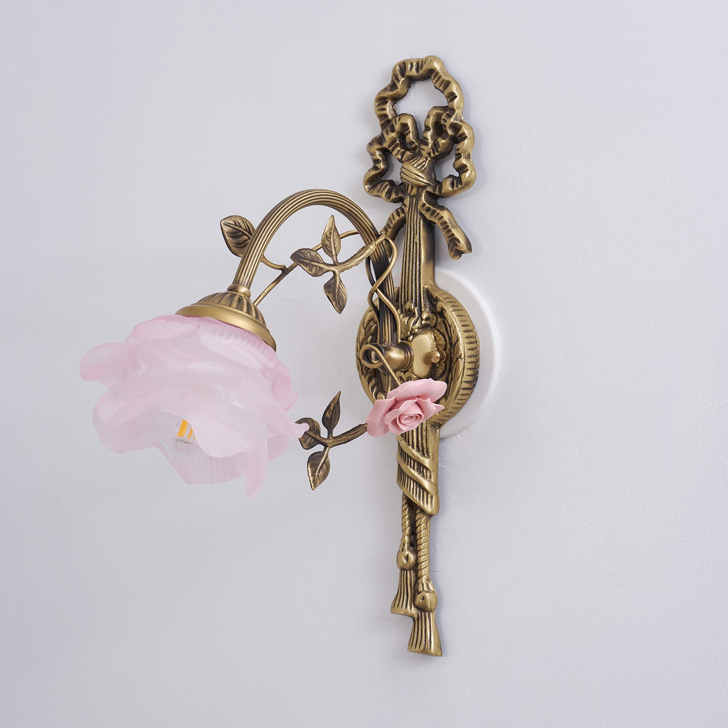 Rosalie Floral Wall Lamp