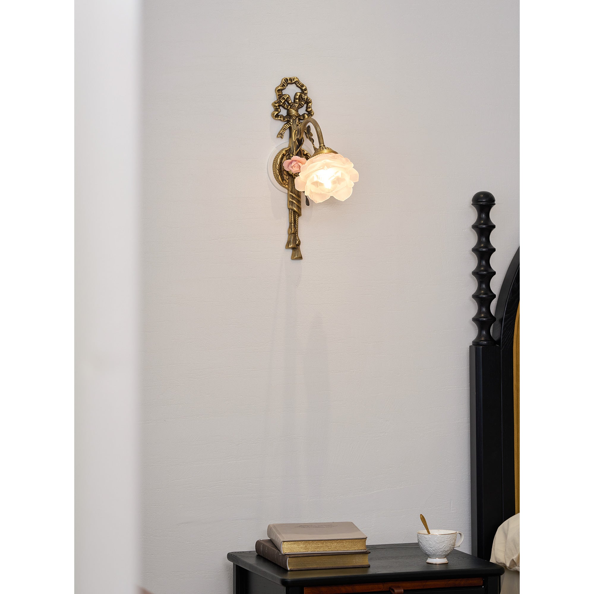 Rosalie Floral Wall Lamp