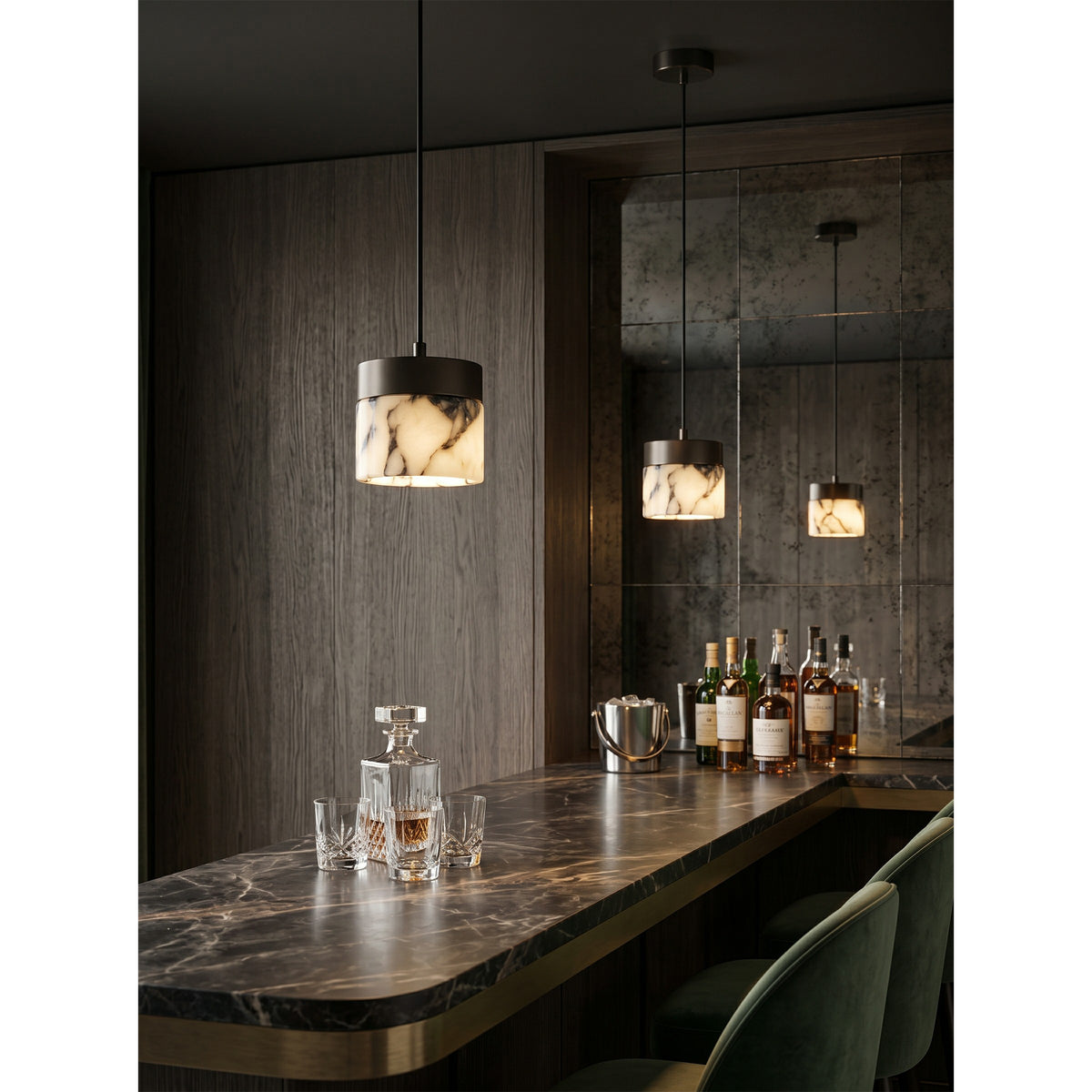 Round Marble Pendant Lamp – detail 13
