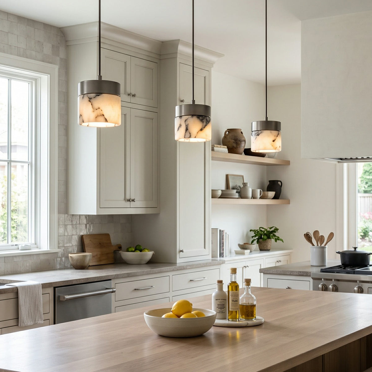 Round Marble Pendant Lamp – detail 2