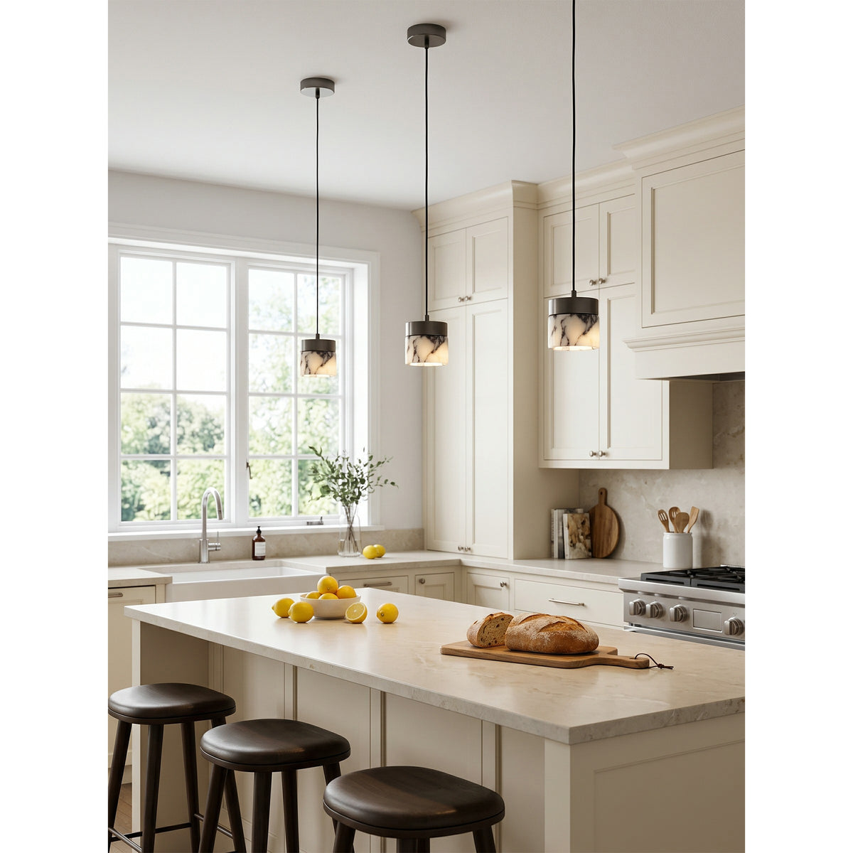 Round Marble Pendant Lamp – detail 9