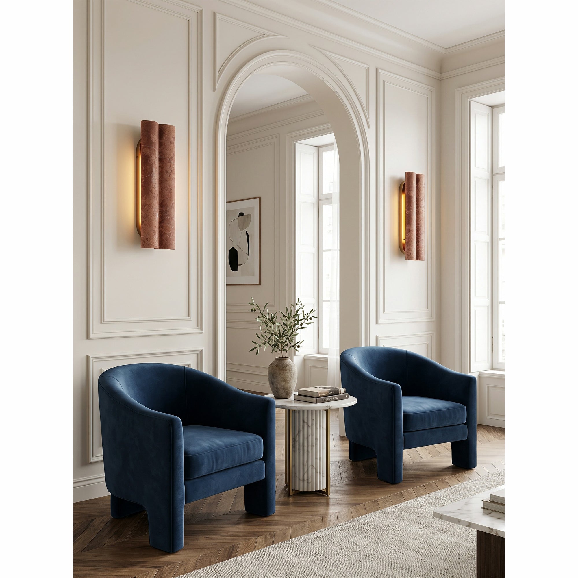 Rovara Marble Wall Sconce