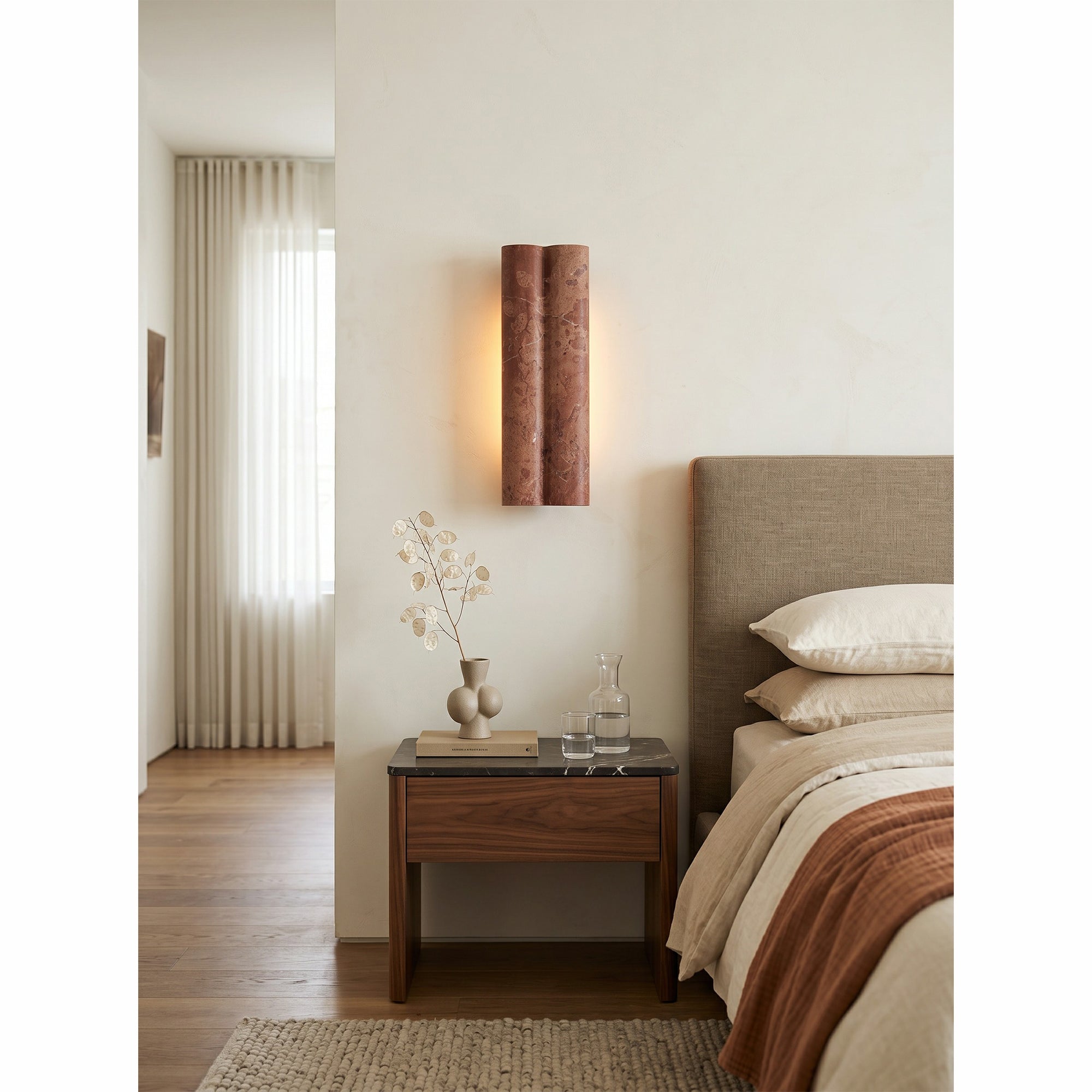 Rovara Marble Wall Sconce