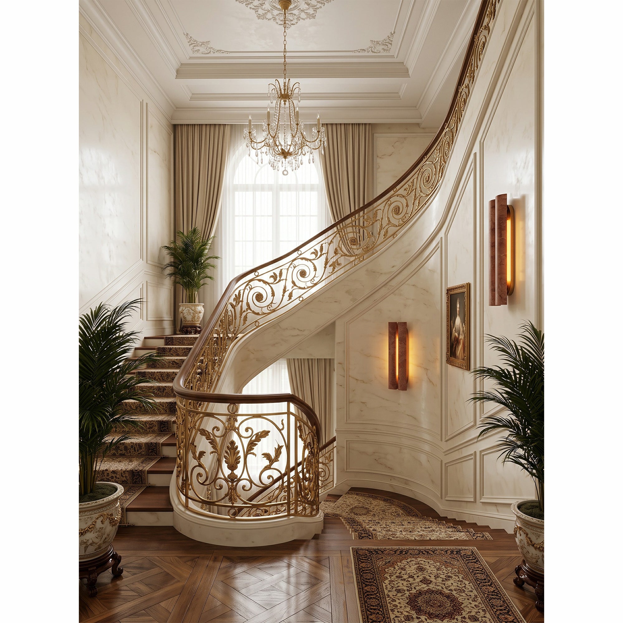 Rovara Marble Wall Sconce