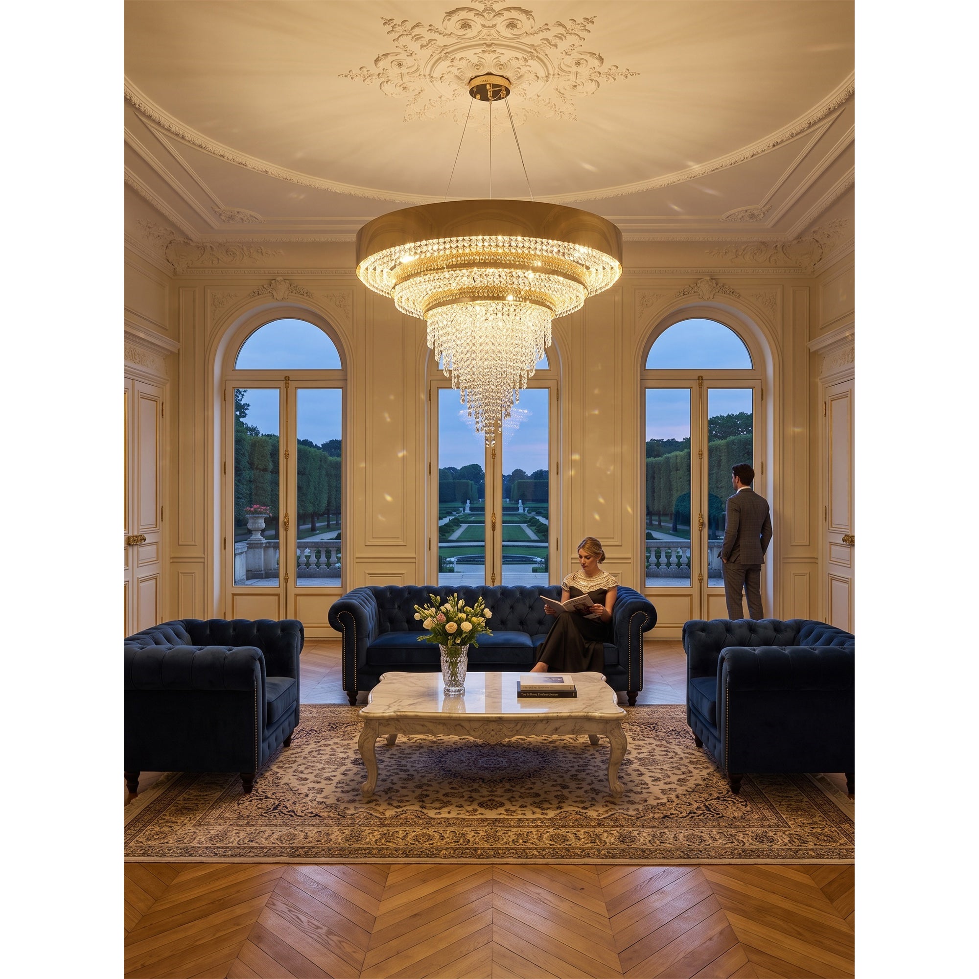 Rylight Crystal Chandelier