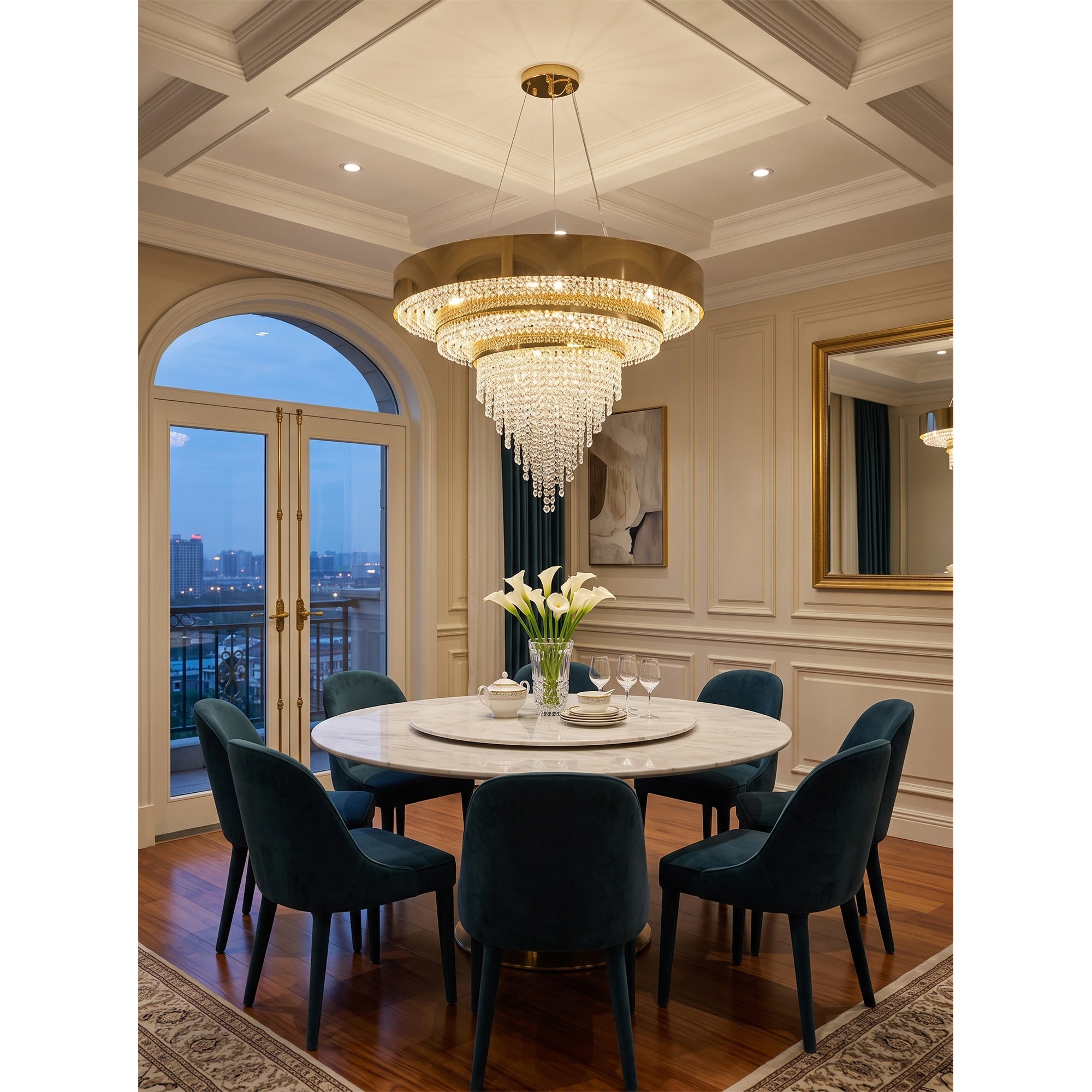 Rylight Crystal Chandelier
