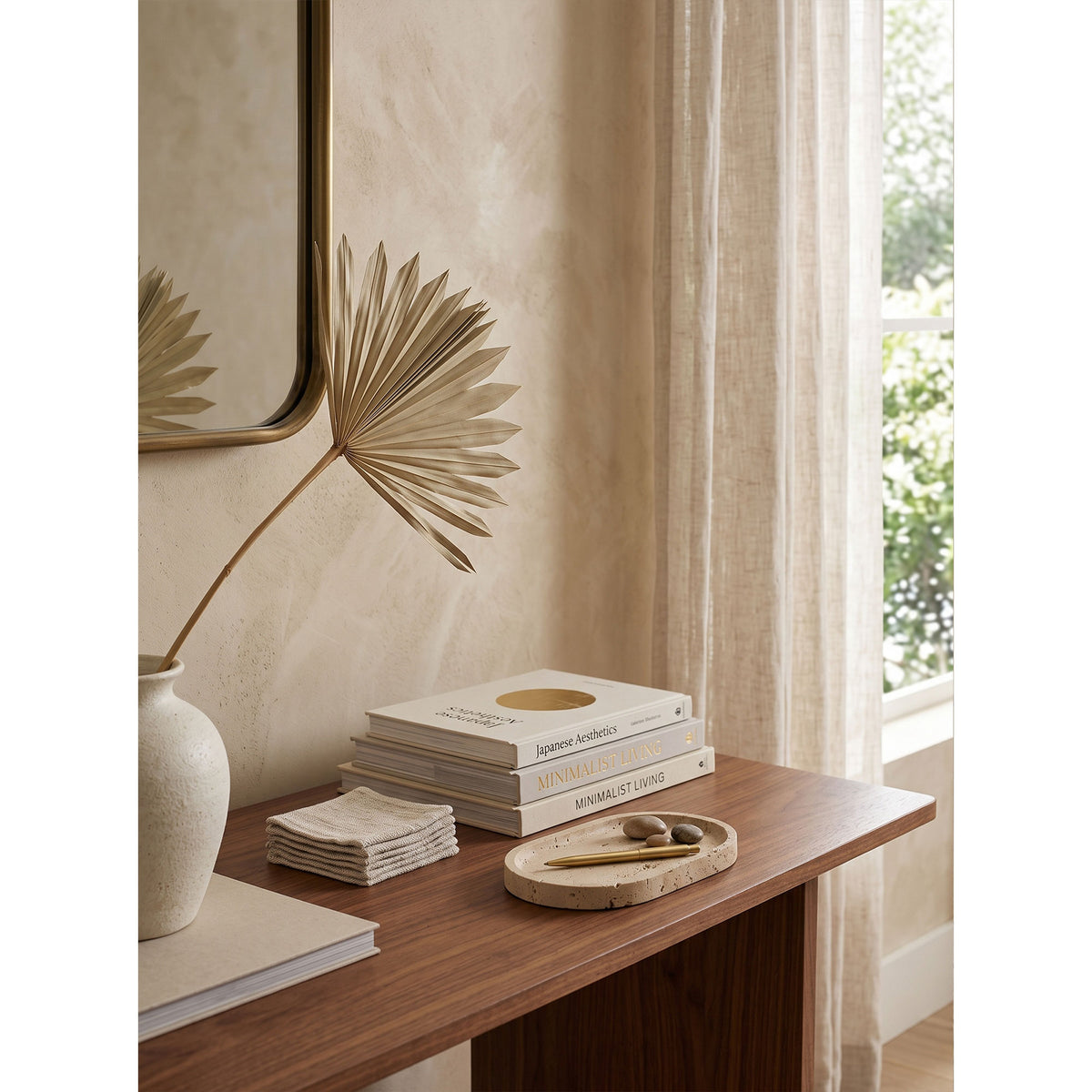 Sahara Travertine Tray