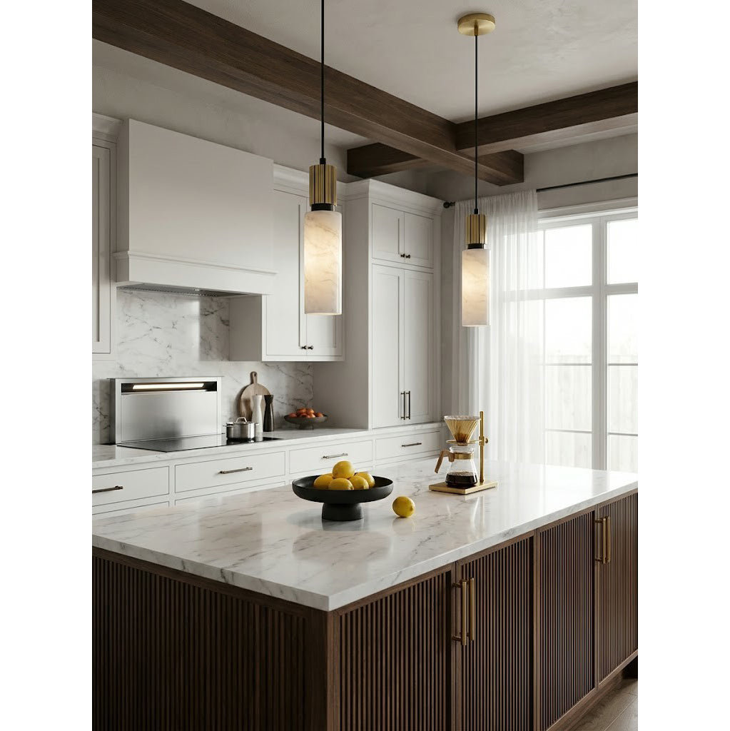 Santorini Alabaster Pendant Lamp
