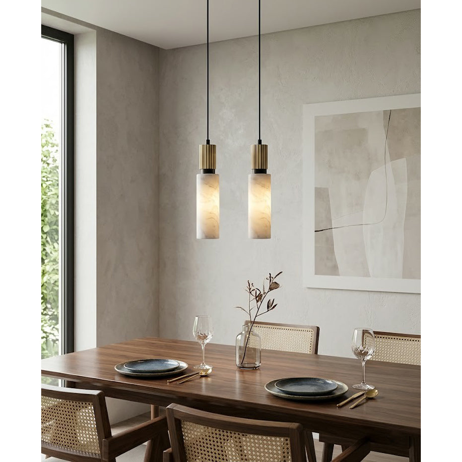 Santorini Alabaster Pendant Lamp