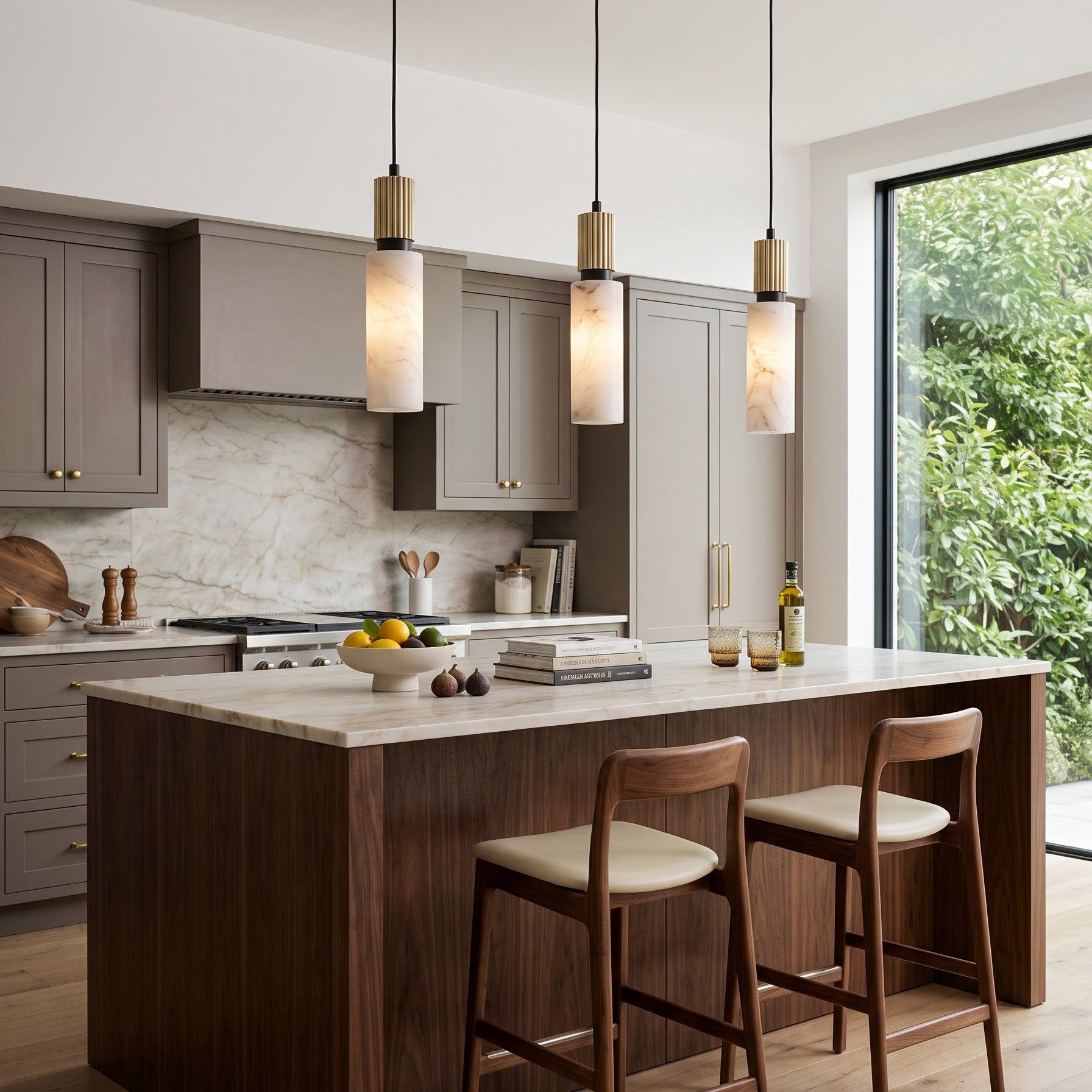 Santorini Alabaster Pendant Lamp