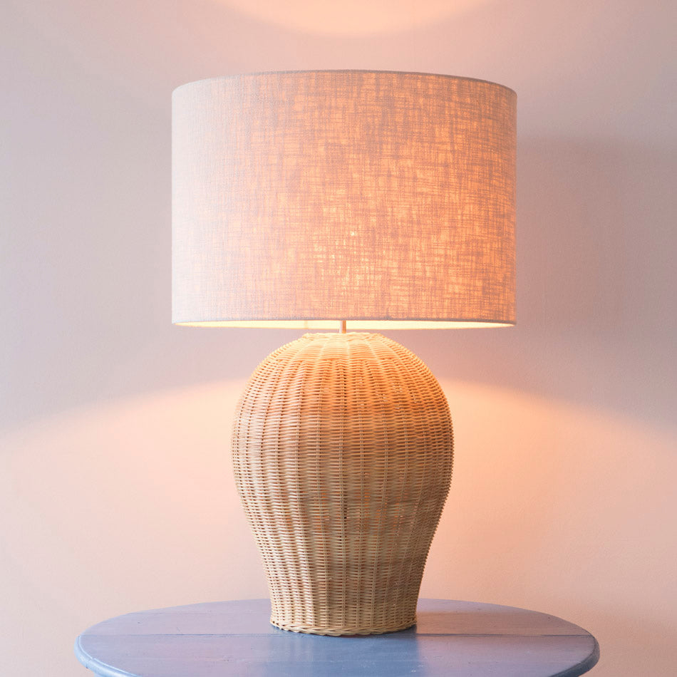 Saona Rattan Table Lamp