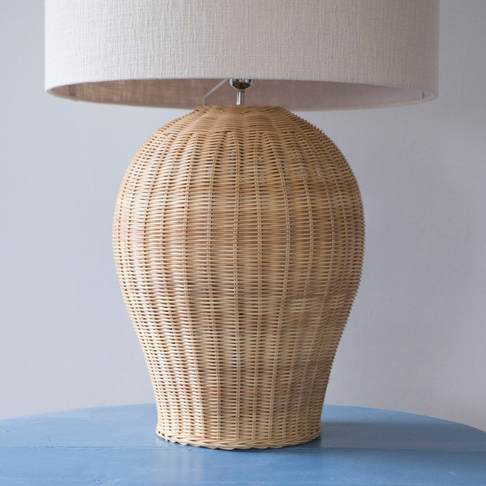 Saona Rattan Table Lamp