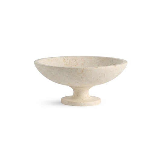 Savannah Stone Pedestal Bowl