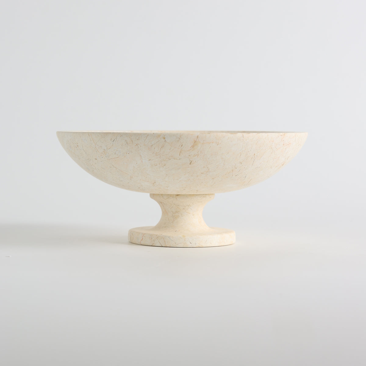 Savannah Stone Pedestal Bowl